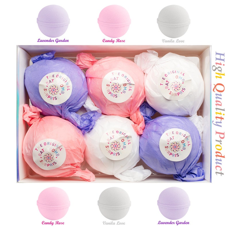 Unicorn Bath bombs with surprise inside Etsy