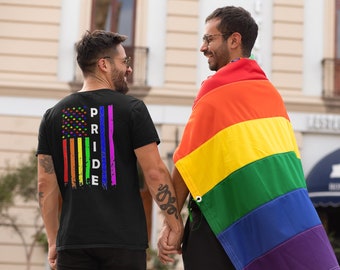 Camisa de la bandera del orgullo, camisa, LGBT, quién eres, orgullo Bi, unicornio, bandera del orgullo Bi, mes del orgullo, orgullo bisexual