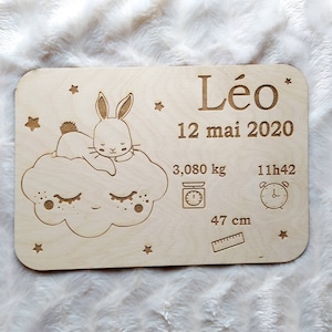 Plaque naissance