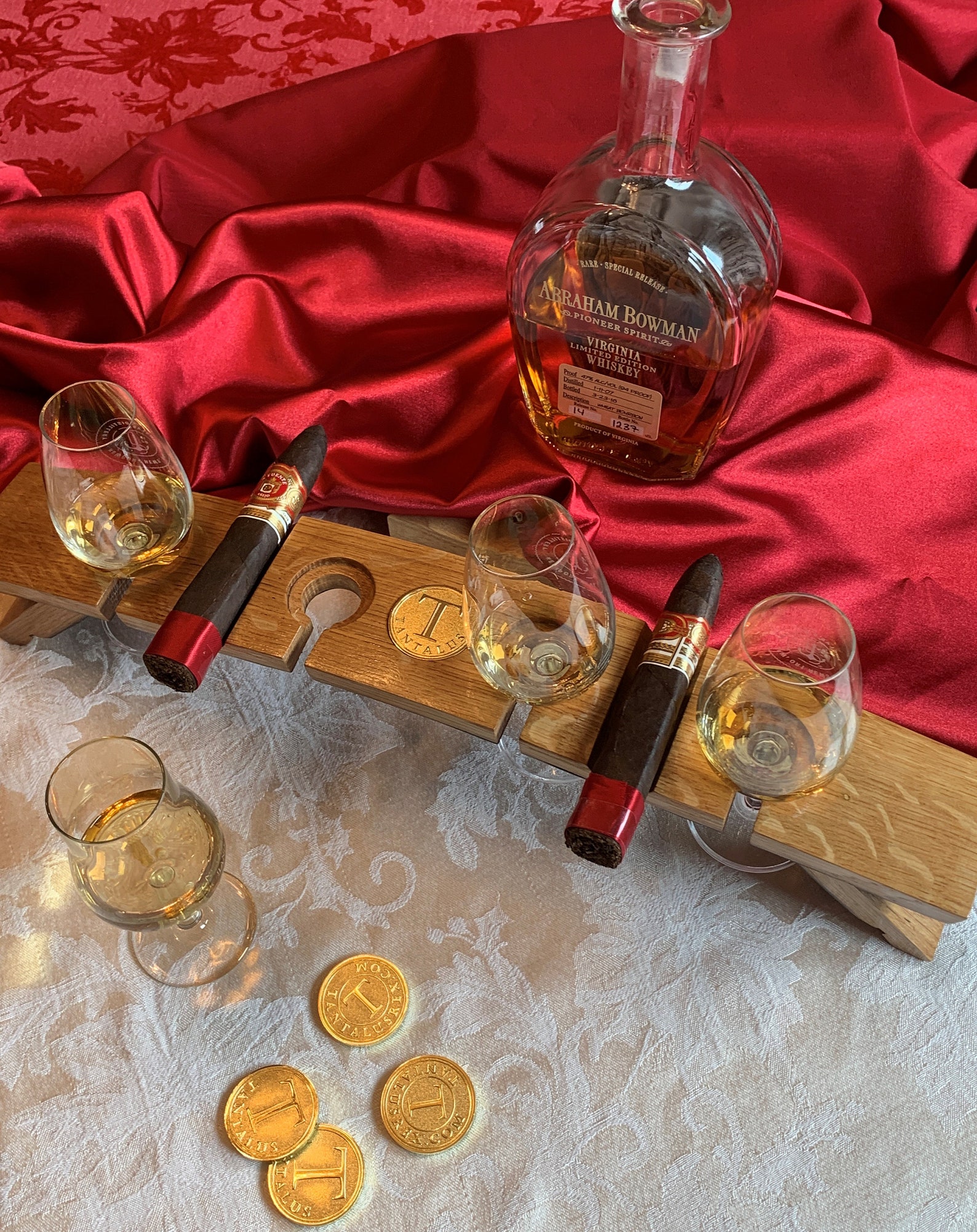 Hand Crafted Whiskey Tasting Glass and Cigar Holder Etsy