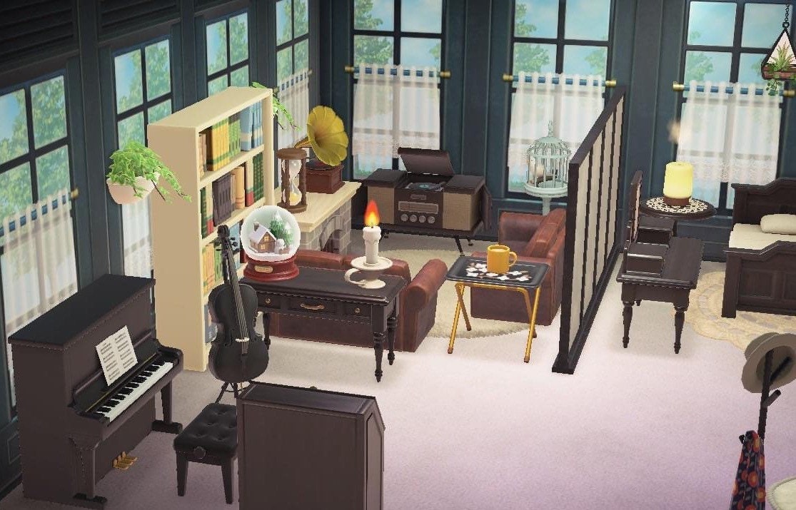 ACNH Antique Bedroom/Living Room Set extras 40 Items Etsy