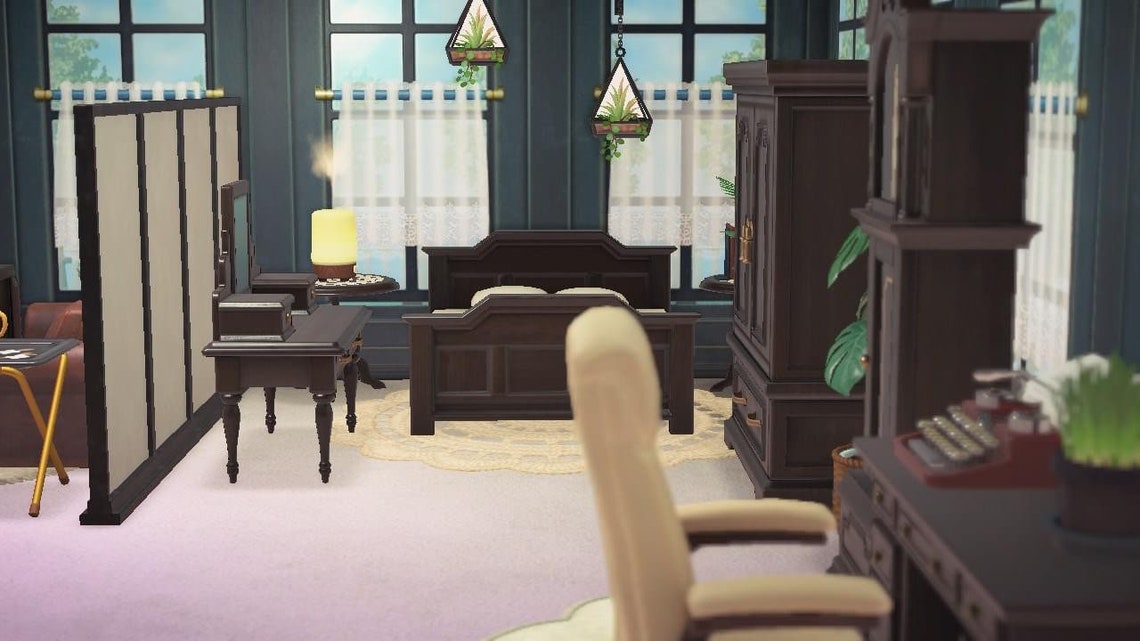 ACNH Antique Bedroom/Living Room Set extras 40 Items Etsy