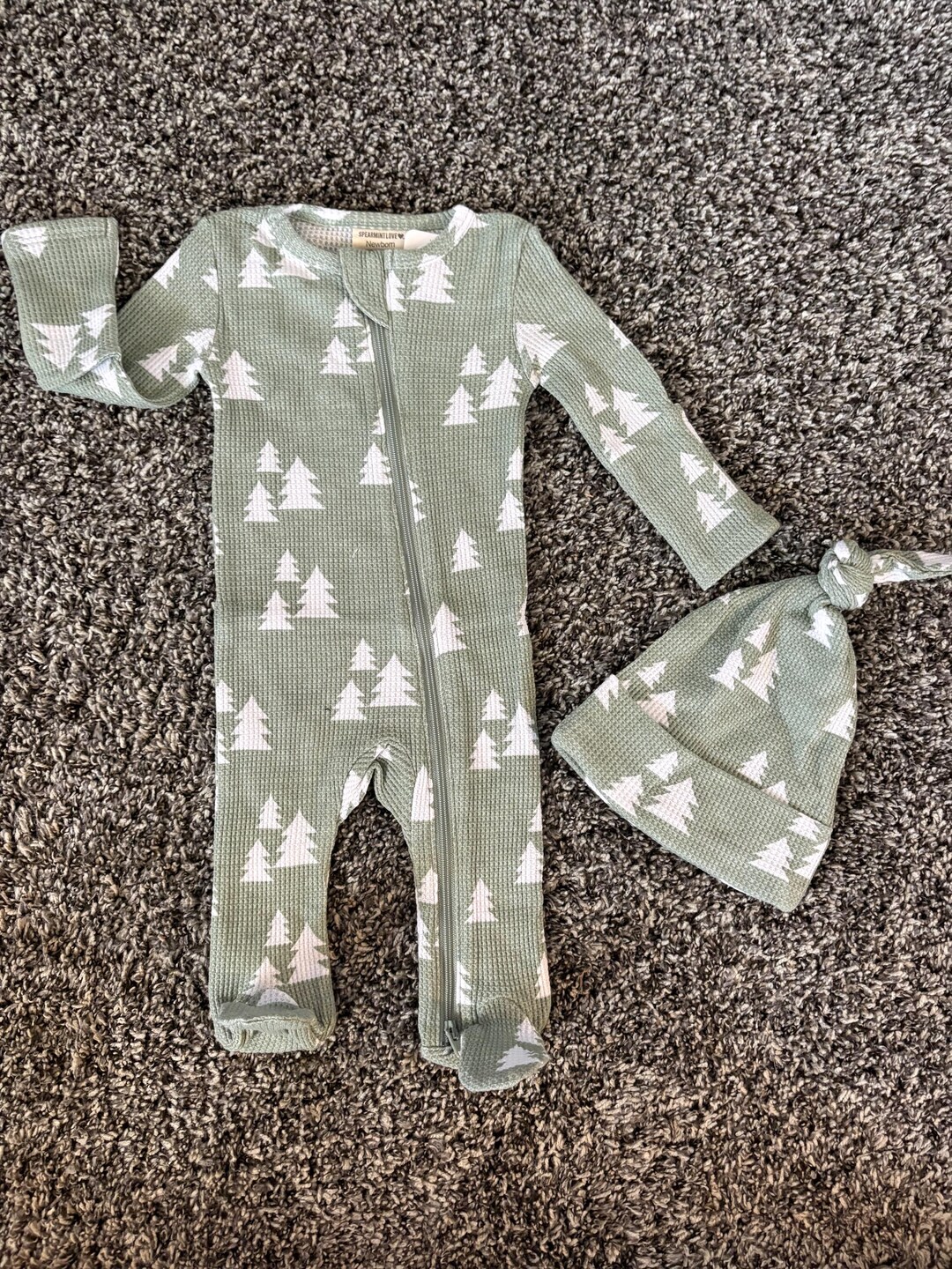Jacket Sleep Tree Pine Tree Sleeper Set - Etsy
