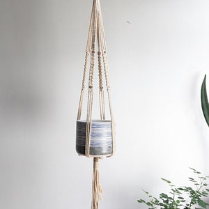 Macrame Plant Hanger &quot;Stone Cold&quot;