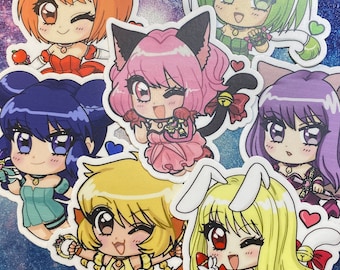 Tokyo Mew Mew vinyl laptop car decal Stickers