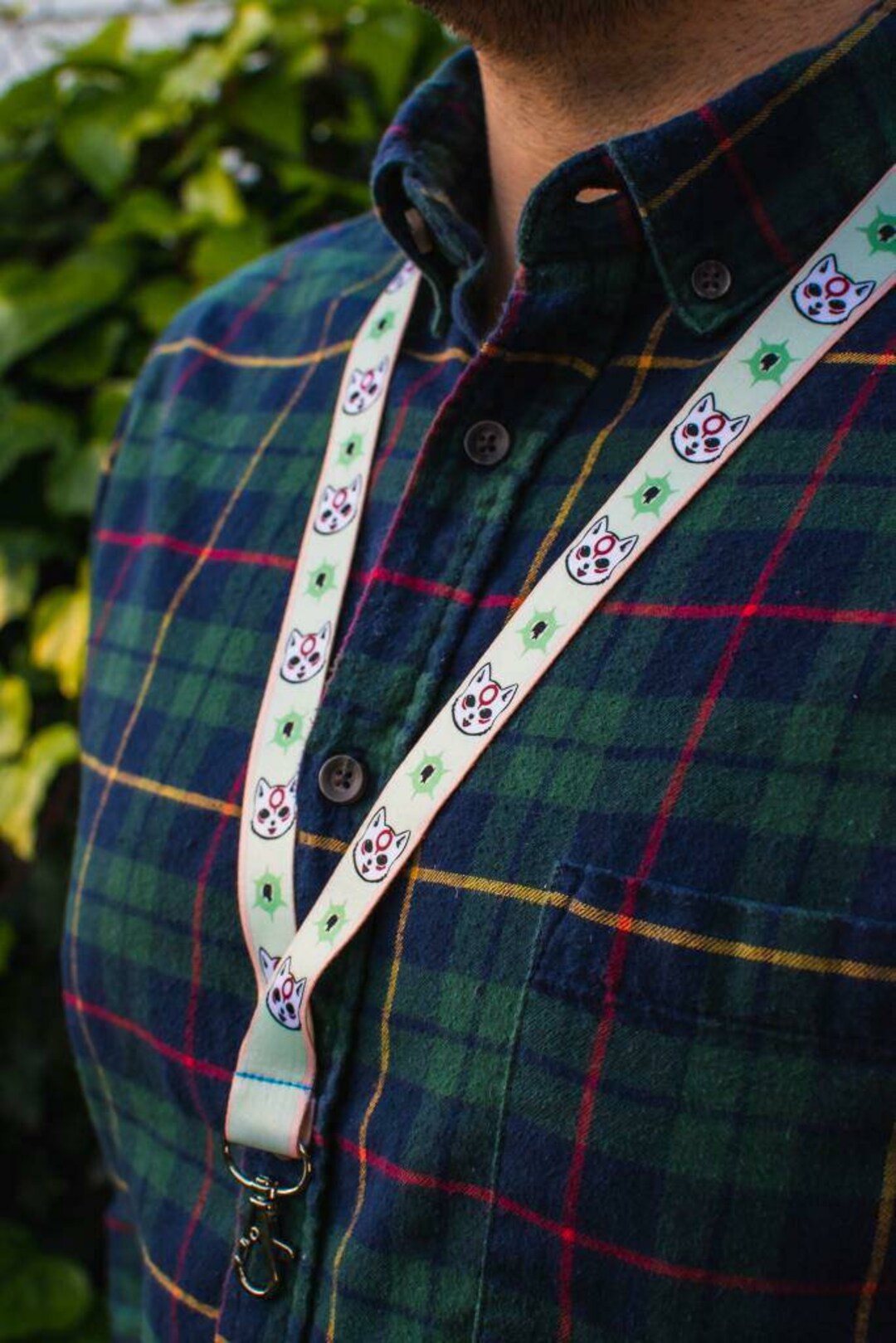 Okami Amaterasu Video Game Lanyard Keychain Etsy