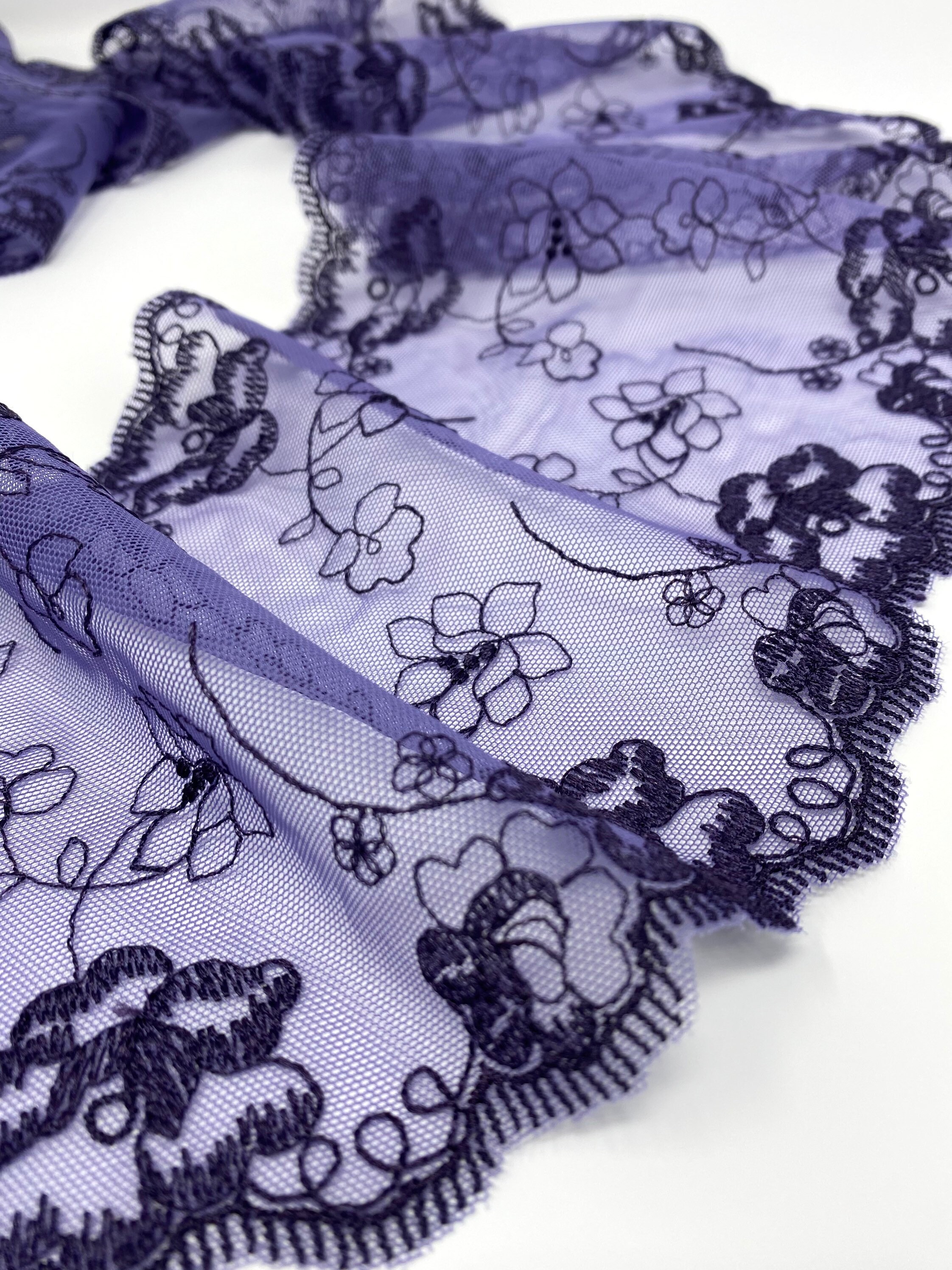 Lavender Muted Pastel Purple Eggplant color Soft Tulle Etsy