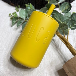 Personalized Silicone Cup | Toddler Cup | Feeding Snack Time Cup | Baby Transition Cup | Customer Sippy Straw Cup | On the Go Personalized