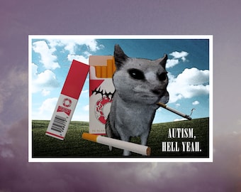 Autism, Hell Yeah Sticker