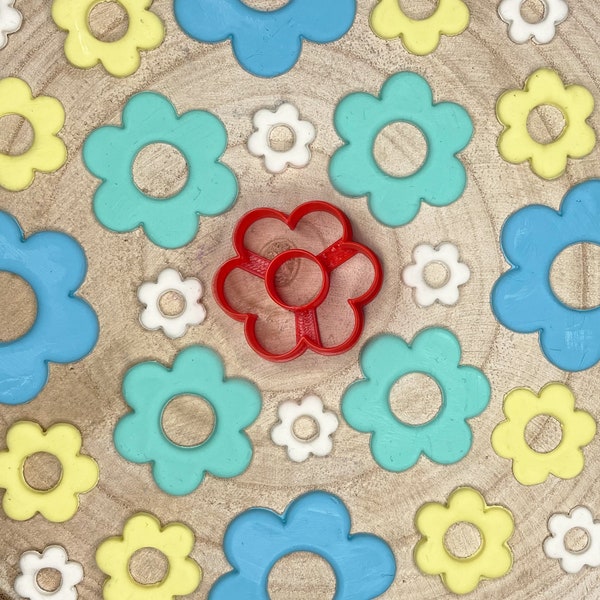 Flower Polymer clay shape cutters | Various Sizes