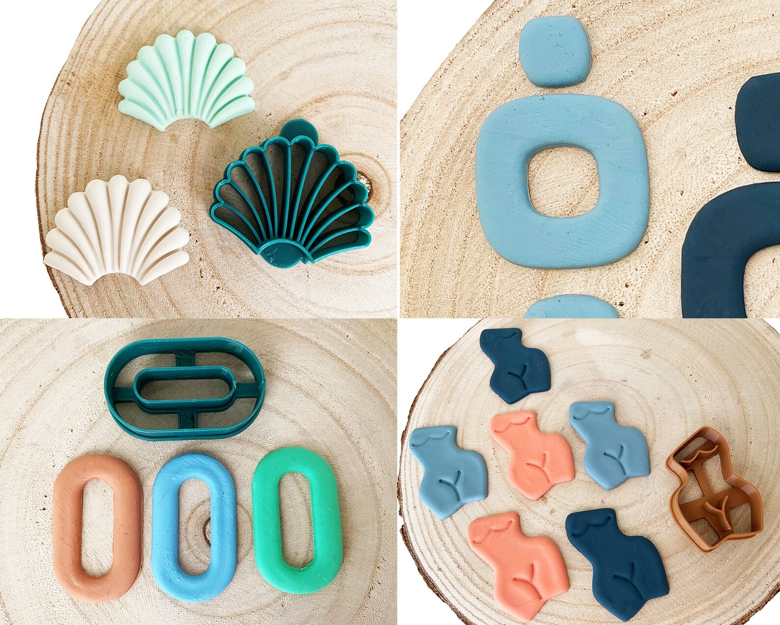 Polymer Clay Cutters Best Sellers Pack Ceramic Clay Cutters Etsy