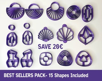 Polymer clay cutters best sellers pack | Ceramic clay cutter set | Clay cutting tools | Polmer Clay tools