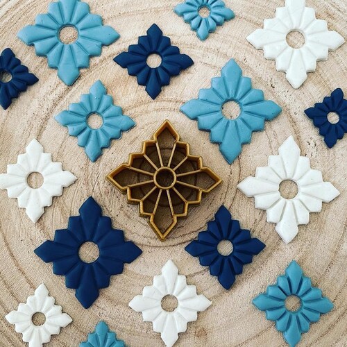 Art Deco Polymer Clay Cutter Polymer Clay Supplies Etsy