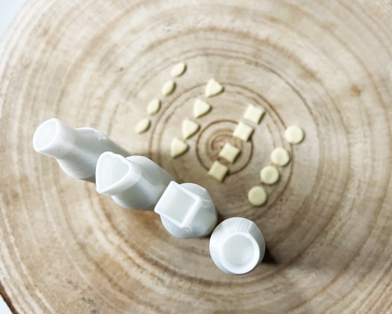 Micro Polymer Clay Cutter Set of 4 Easy Grip Small Polymer - Etsy