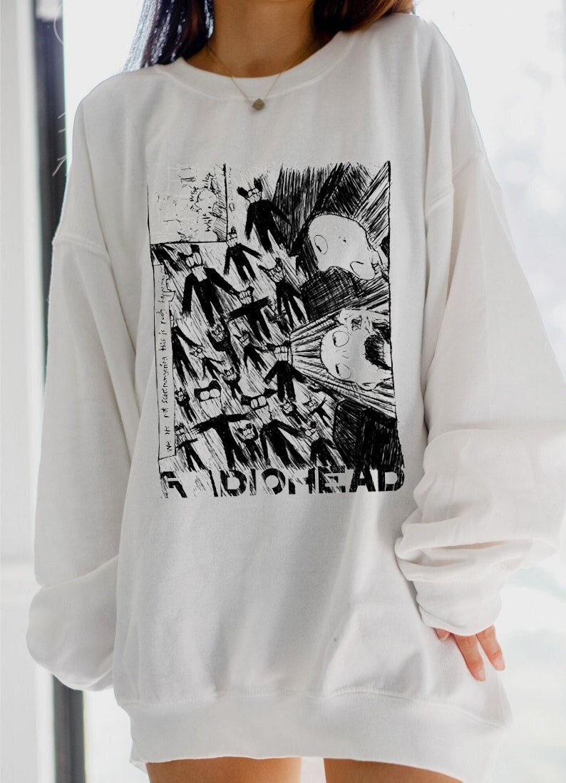 Discover Vintage RadioHead band Sweatshirt