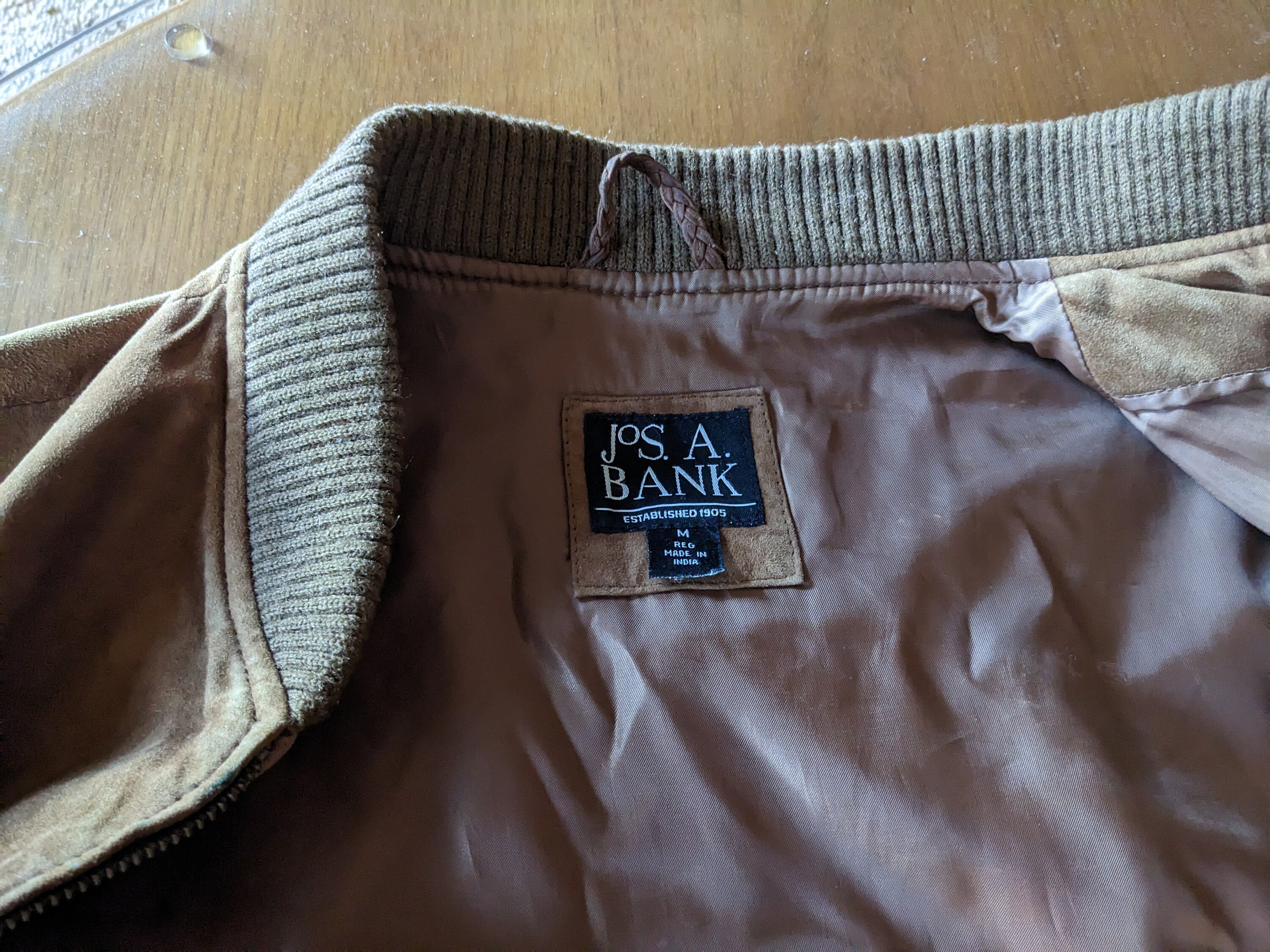 Jos a bank suede bomber online