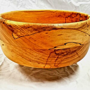 Spalted Hackberry Wood Bowl