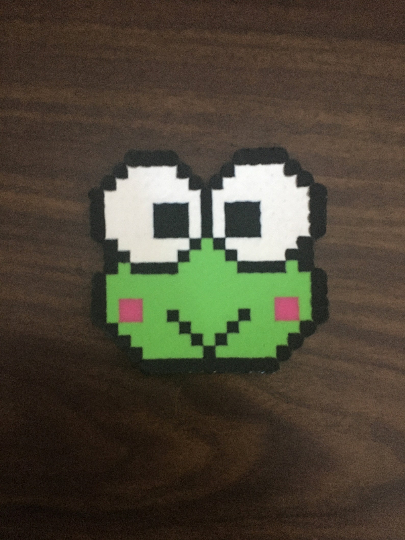 Perler Bead Keroppi Hello Kitty Frog Etsy