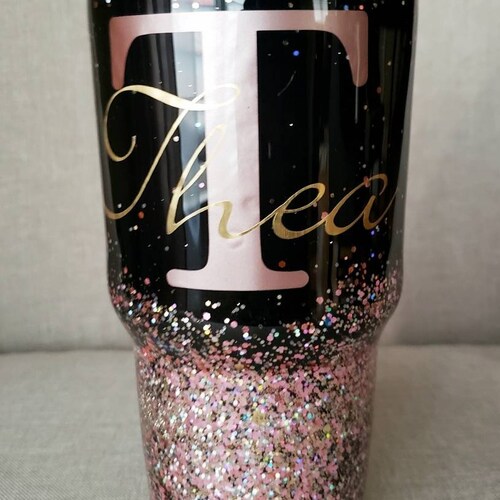Glitter Tumblers Etsy
