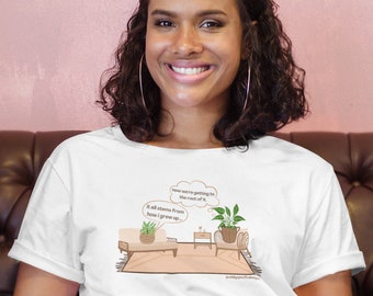 Funny Mental Health Tee, Counselor Shirt, Plant Therapy, Mental Health Humor, Anxiety Humor, Funny Therapist T Shirt, Psychiatrist Gift