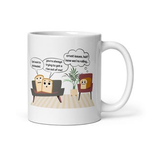 Funny Therapist Mug, Psychiatrist Gift, Mental Health Mug, Trust Issues Mug, Funny Therapy Mug, Therapist Gift