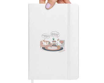 Notitieboek Silly Goose Therapy, bestverkopende therapiecollectie, leuk hardcover dagboek, therapeut cadeau, grappig notitieboek geestelijke gezondheid