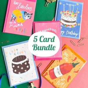 5 card bundle! Choisissez vos cartes parmi toute la collection