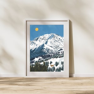Mont Blanc, Plakat