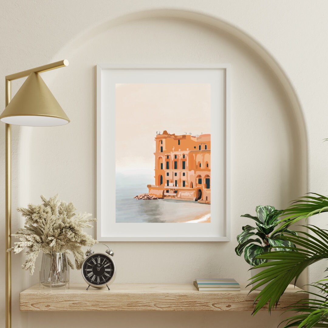 イタリア(ナポリ)のポスター ナポリ ポスター ナポリ ストリート I イタリア ヴィンテージ トラベル