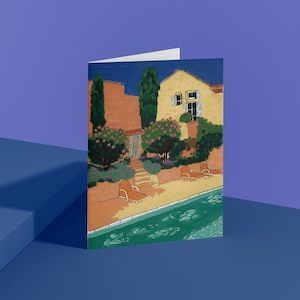 Un été en Provence, carte postale