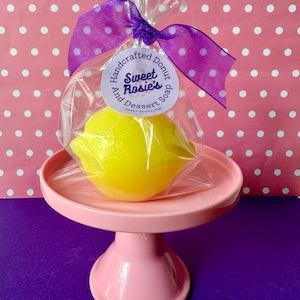 Lemon Soap/ Lemon Party Favors/ Fruit Soap/ Bridal Shower Favors/ Soap Party Favors/Wedding Favors/ Hostess Gifts/ Mother&#39;s Day/ Baby Shower