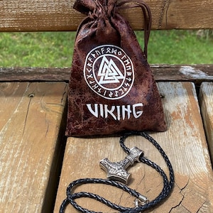 Pendentif Marteau Mjolnir de Viking Thor