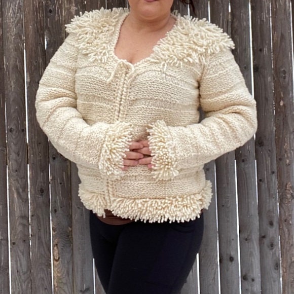 native american wool sweater