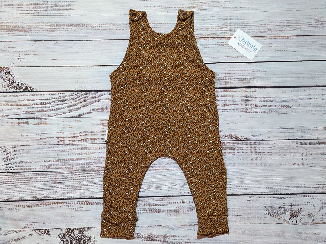 Tie Front Animal Print Romper