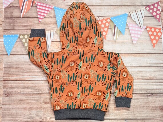 Orange bunny hoodie hotsell