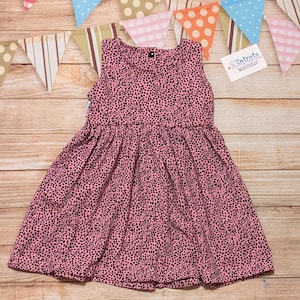 Pink Cheetah Dress Etsy Israel
