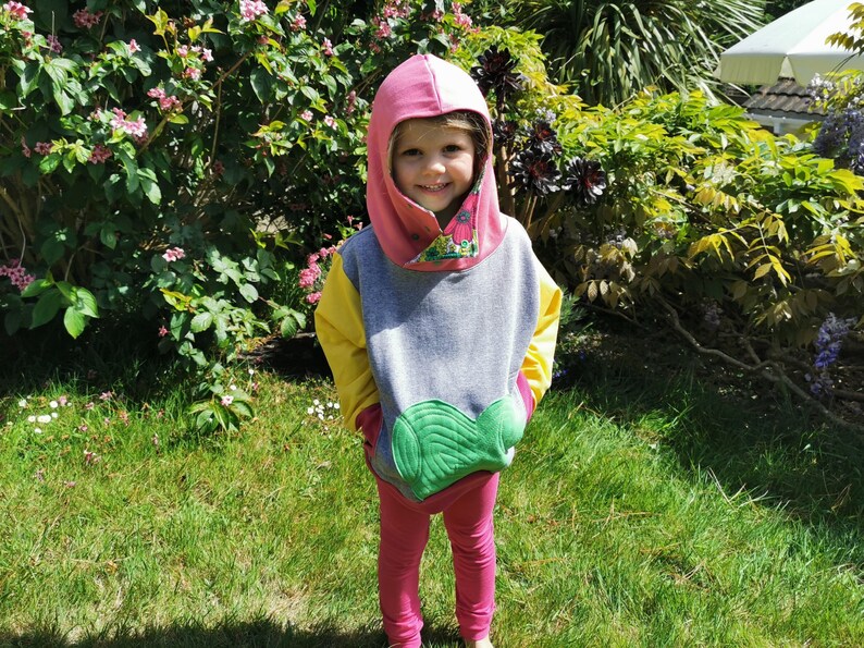Baby Hoodie Flower Power Hoodie Kids Hoodie Mountain Pass Hoodie Colourful Kids Clothes Warm Heart Hoodie