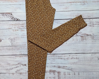 Leopard Print Leggings | Camel Leopard Print Leggings | Ladies Leggings | Stylish Leggings | Brown Leopard Pants | Animal Print Leggings