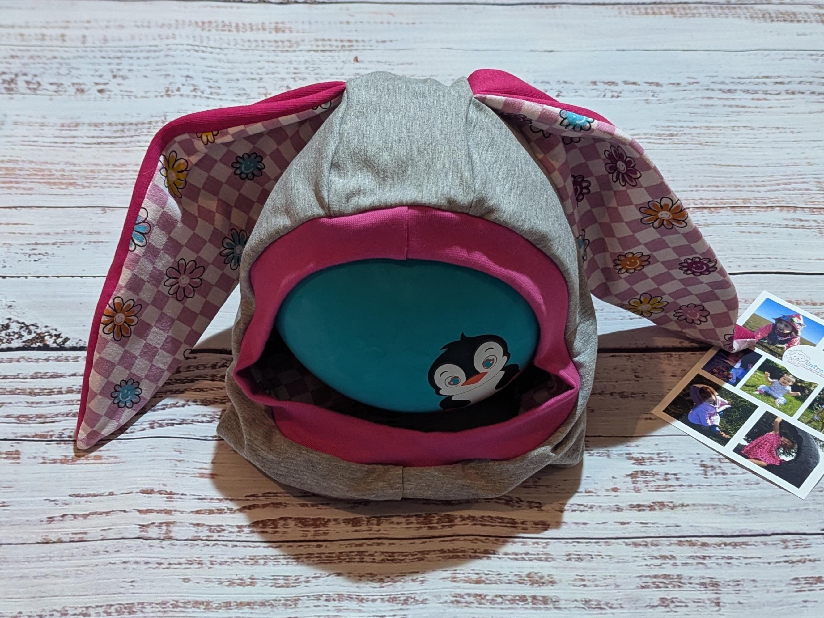 Pink Rabbit Hood Cute Cat Hood | Fun Fox Hat | Pink Bunny Hood | Grey Rabbit Balaclava ...