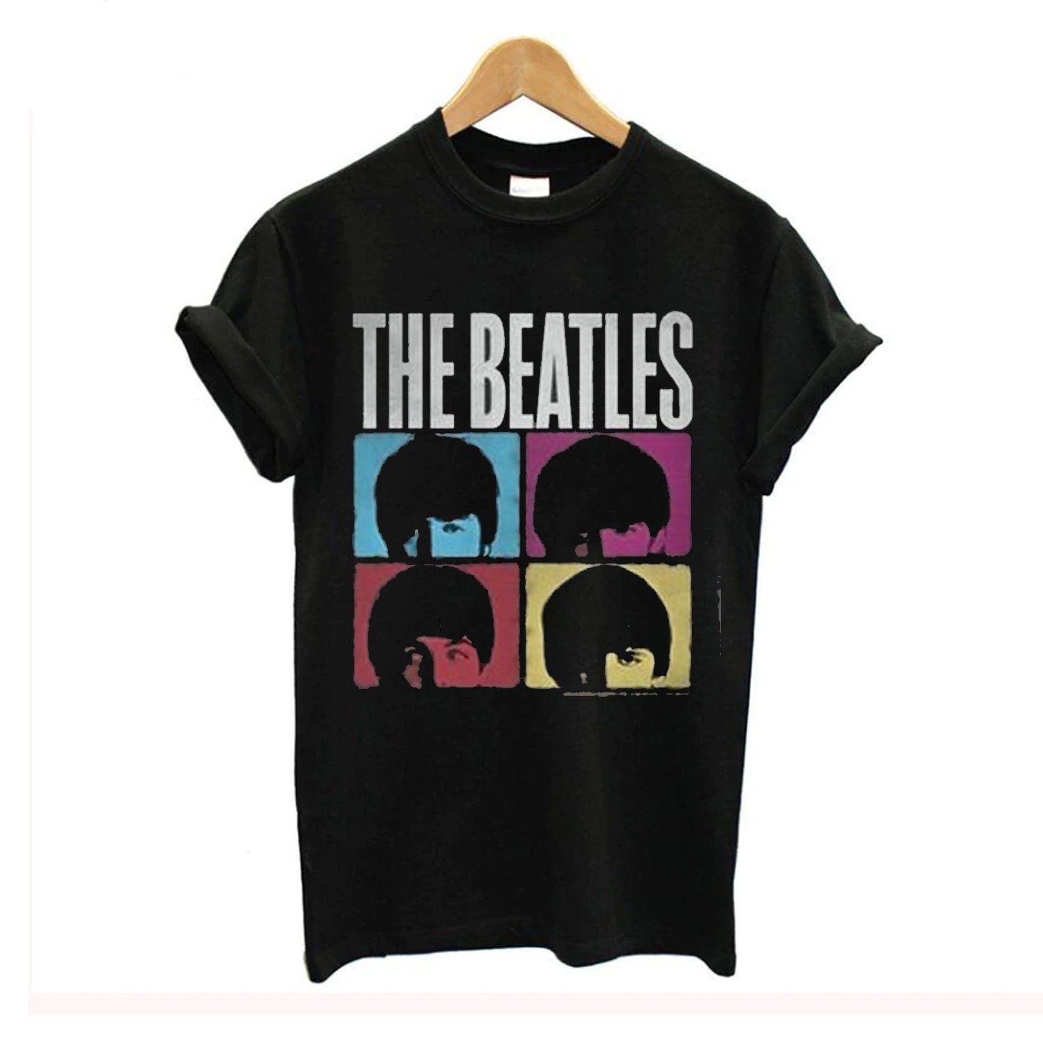 The Beatles T shirt Rock and Roll Shirt Retro T-Shirt 70s | Etsy