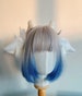 4.7'Cute white sheep ears with horn,Cornu caprae hircus,White antler,Deer horn,White animal ears headband,Cosplay ear,Hair accessory 