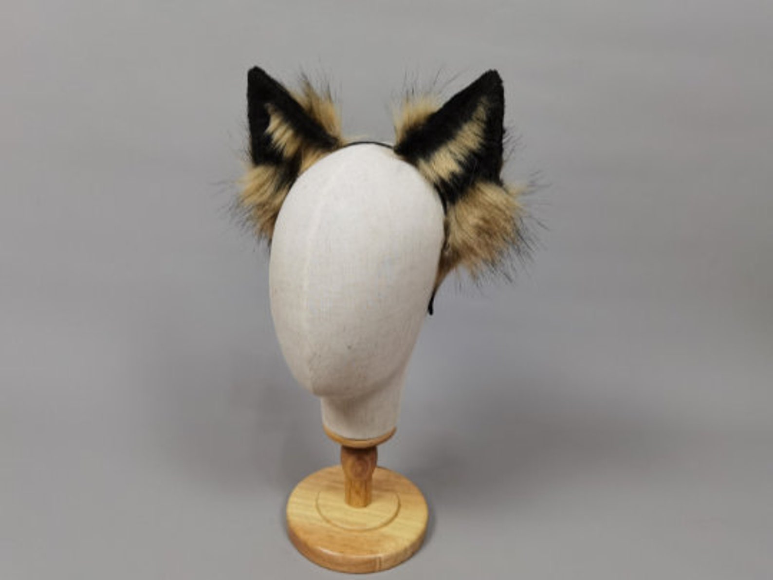 White wolf ears and tail setWhite fox ears and tail Etsy