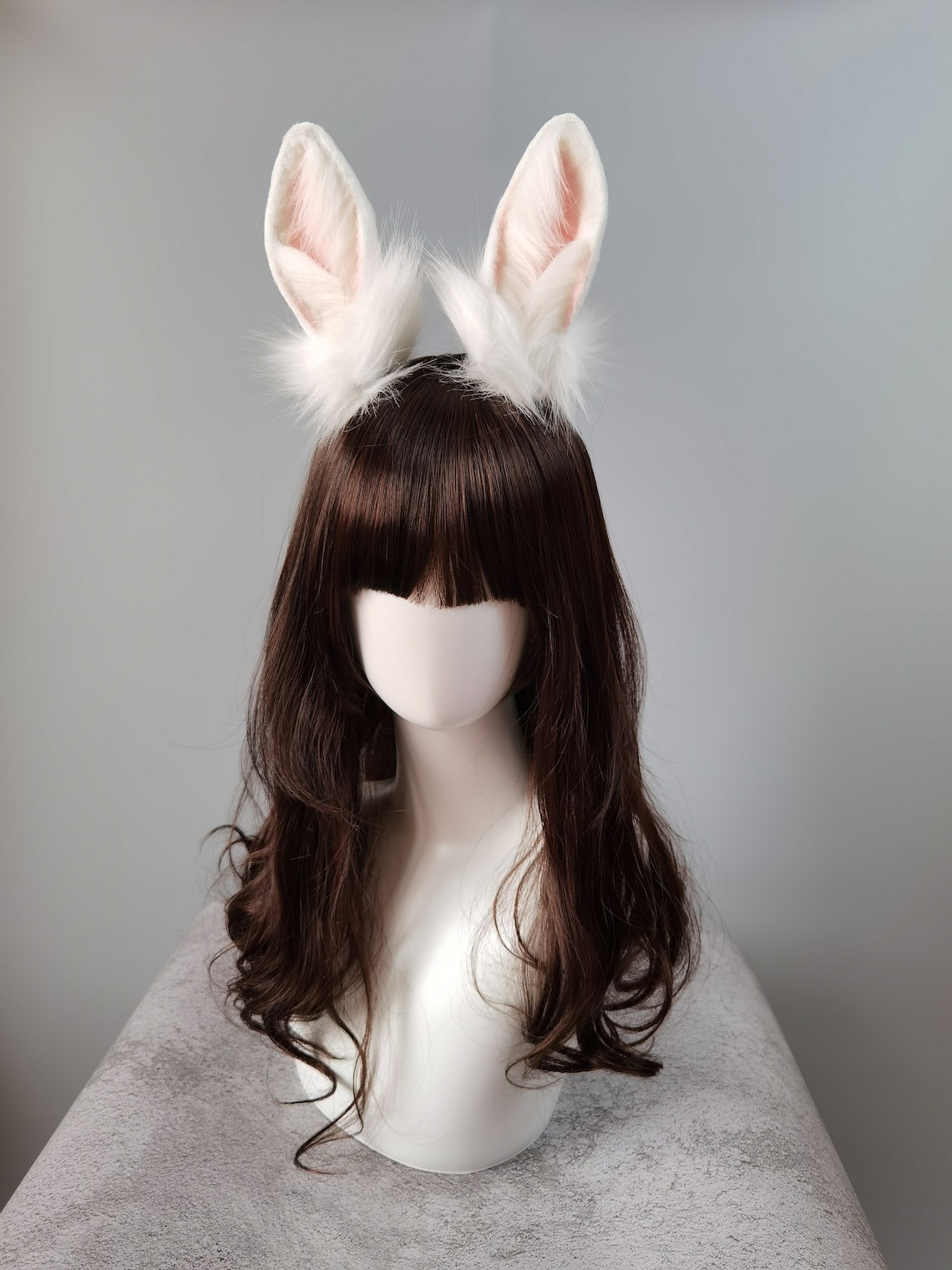 4.72/12cm Sexy Bunny earsWhite pink bunny ears | Etsy