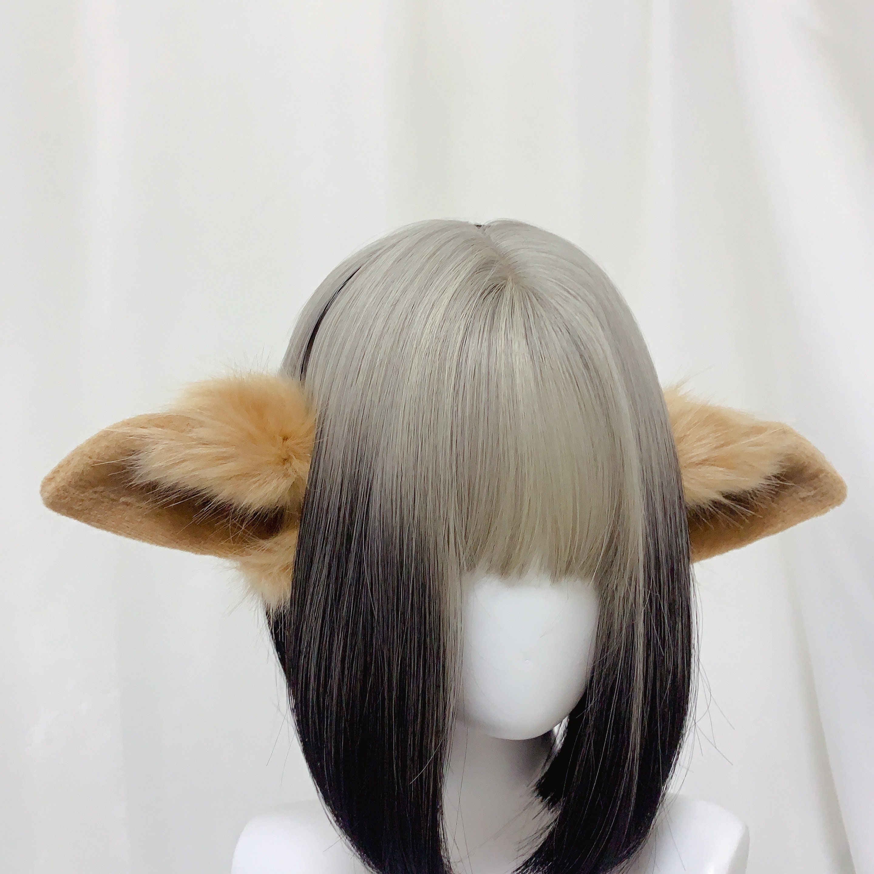 Bunny Ears Headband,realistic Animal Ears,cosplay Ears,brown Ears,yellow  Ears,white Ears,grey Ears,cosplay Costume Ears,cabbit Ears,lolita 