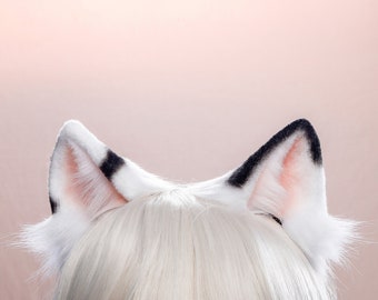 Kawaii Neko Ears,milk Cat Ears Headband,milk Neko Ear Headband