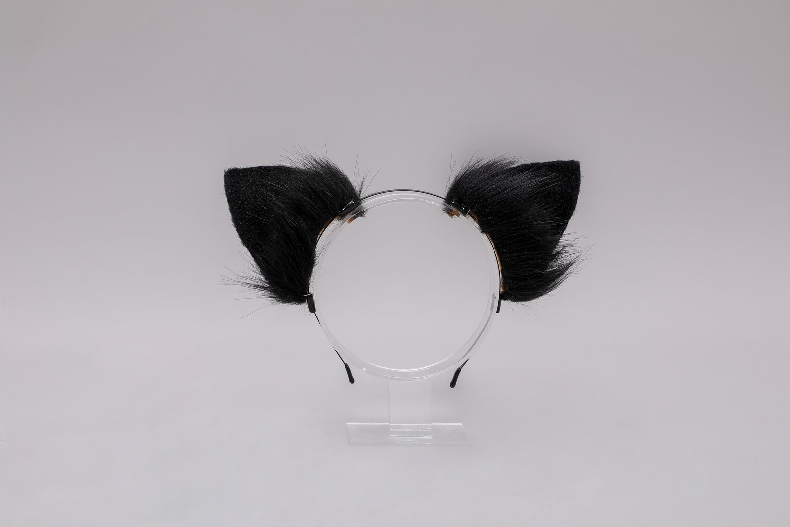 3.1 Realistic Black Dog Ears With Brown Inner Etsy