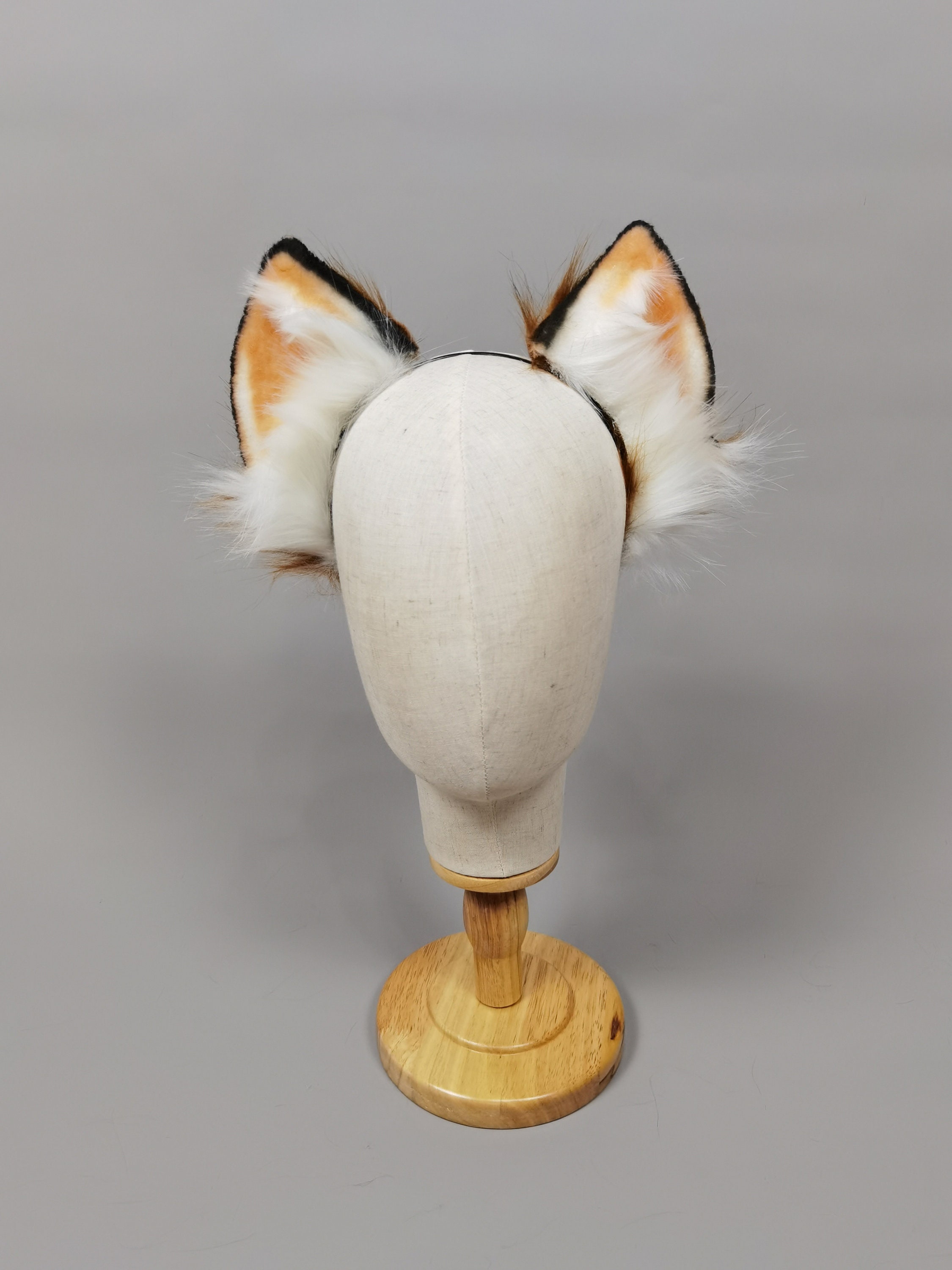 FuLYXPEIJIANy - Diadema Con Orejas De Lobo, Orejas De Zorro, Encantadora Diadema De Felpa De Animales, Kawaii, Anime, Cosplay, Navidad, Halloween (9
