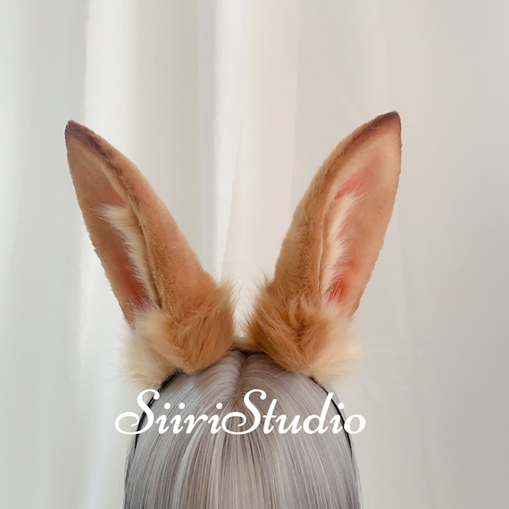 Brown Bunny Ears Headbandrealistic Rabbit Earbunny Ears Cosplayrabbit Ears  Adultfurry Ears Headbandhandmade Rabbit Earfaux Fur Ears -  Sweden