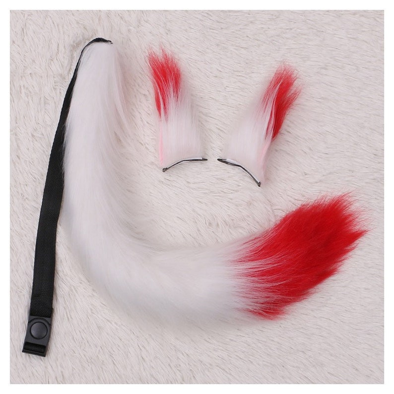 Wolf ears and tail setFox ears and tails setWolf ears Etsy