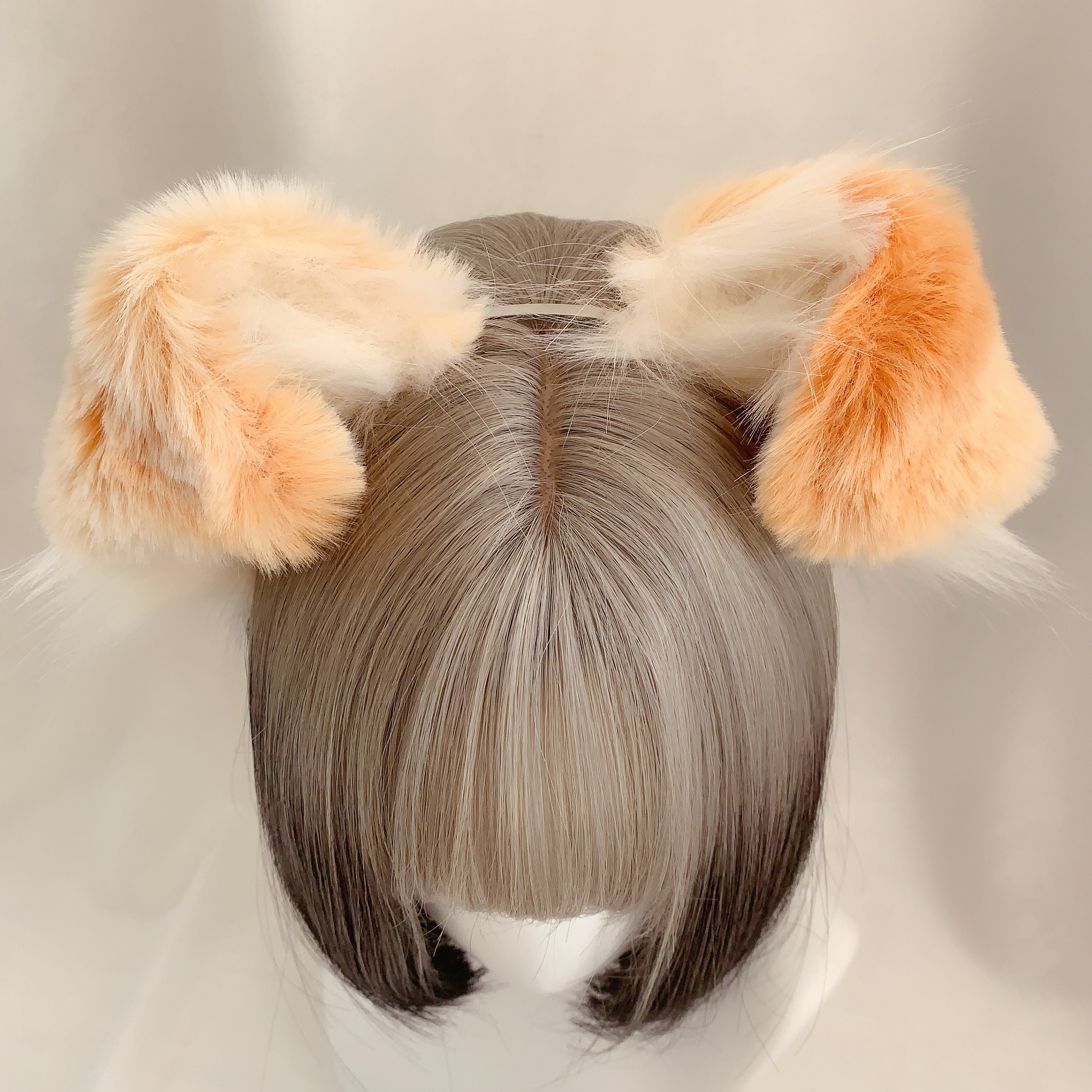 Cute Yellow Dog Ears and Taildog Ears Headband Cosplaygolden Etsy